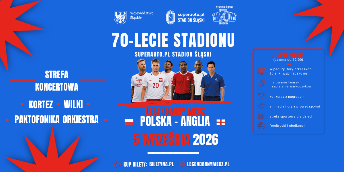 70-lecie Superauto.pl Stadion Śląski – wielkie święto sportu i muzyki