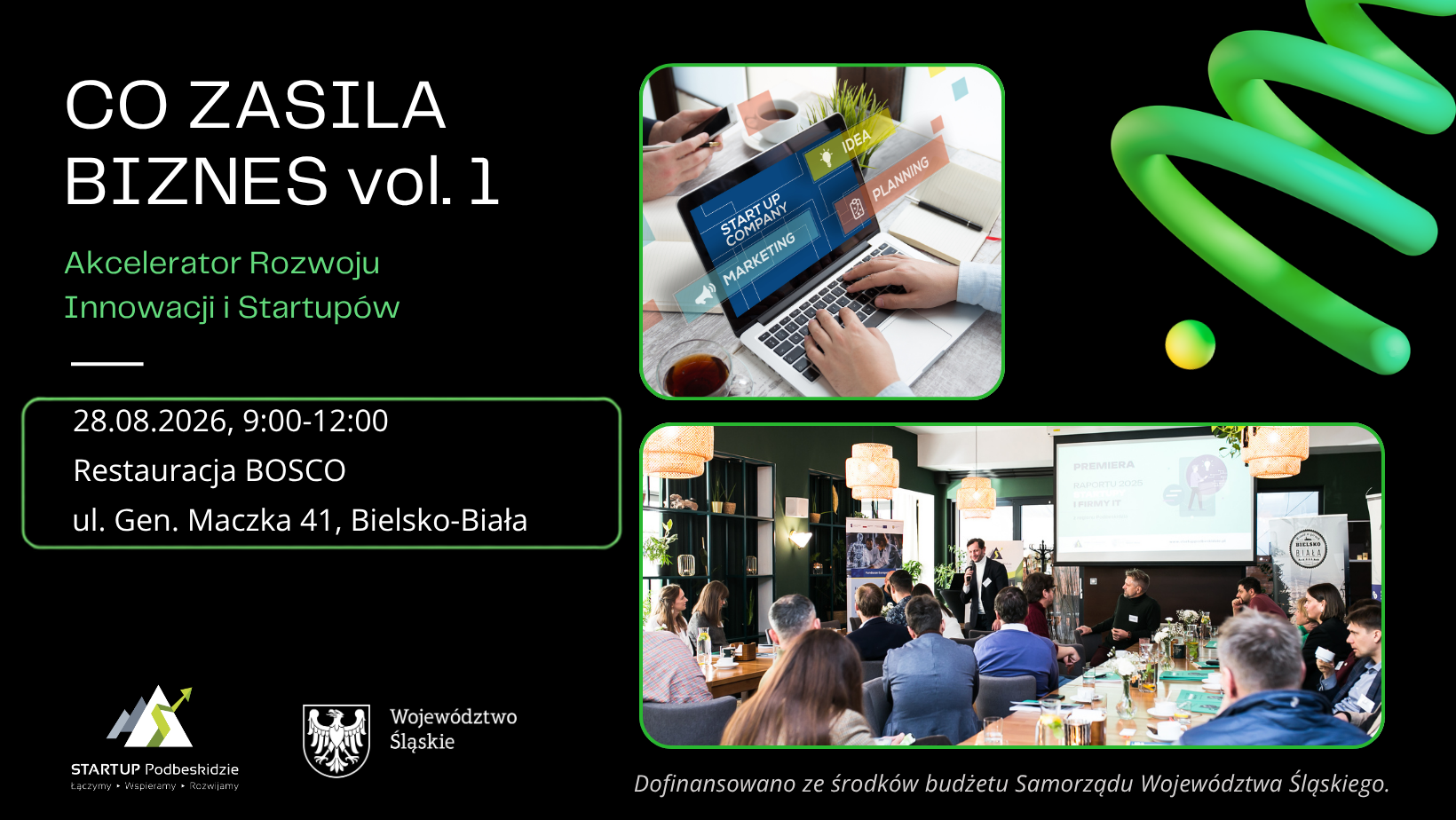 Co zasila biznes vol. 1 Akcelerator Rozwoju i Innowacji Startupowych (ARIS)