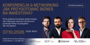 Konferencja & networking – Jak przygotować biznes na inwestora?