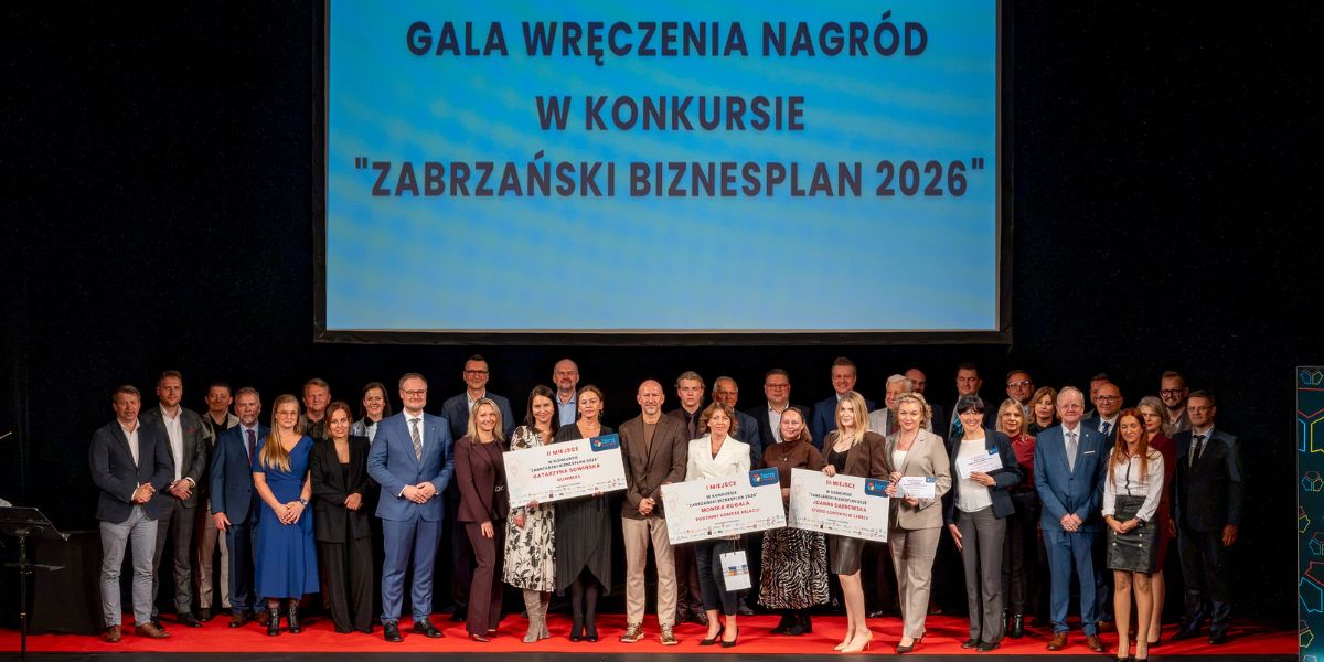 Znamy laureatów „Zabrzańskiego Biznesplanu 2026”. RIG w Katowicach wśród Partnerów konkursu